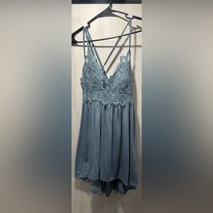 Liberty Love Teal Lace Dress